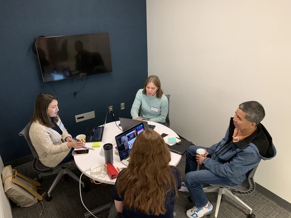 UR Alliance members discuss plans at the January 2025 retreat