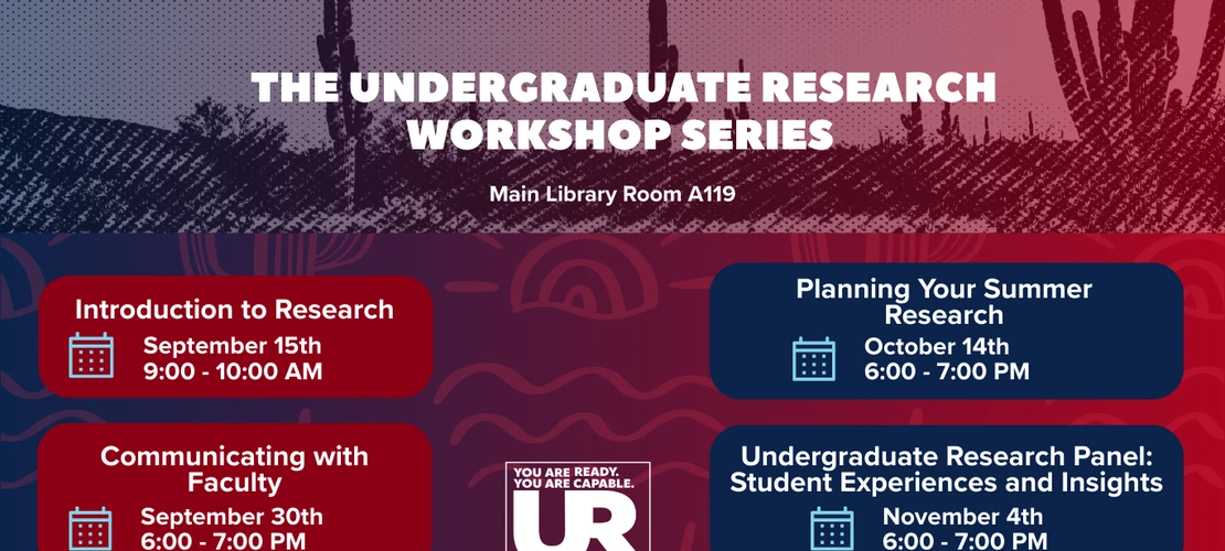 Undergrad Research Workshop Series