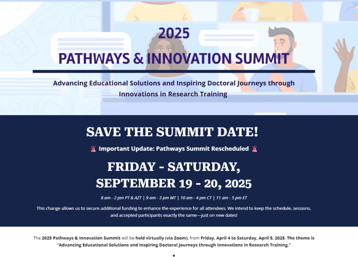 Title image of 2025 Pathways to Innovation Summit. Follow link below for more information.